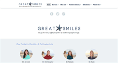 Desktop Screenshot of greatsmiles.org